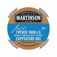 Martinson Cappuccino/Latte French Vanilla Cappuccino, RealCup portion pack for Keurig K-Cup Brewers, 24 Count