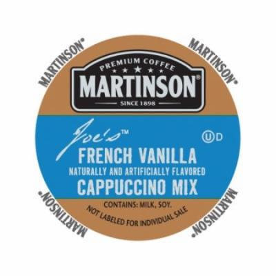 Martinson Cappuccino/Latte French Vanilla Cappuccino, RealCup portion pack for Keurig K-Cup Brewers, 24 Count
