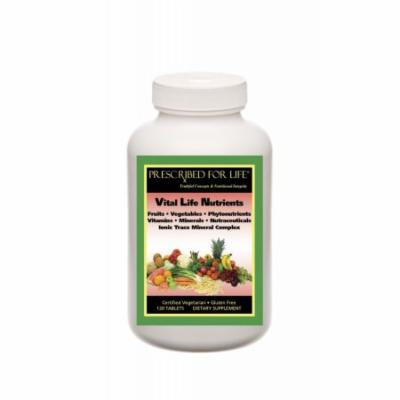 Vital Life Nutrients (TM) - The Complete & Ultimate Green Multi-Vitamin in a Whole Food Base, 120 Rapid Dissolve Tabs