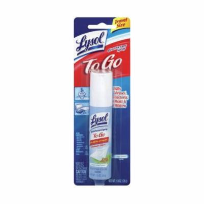 Lysol Disinfectant Spray to Go, Crisp Linen Scent - 1 oz (Pack of 2)