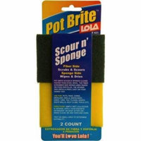 Lola Terry ; Sponge Scourer (Pack of 6)