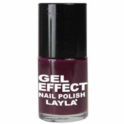 Layla Gel Effect Nail Polish, #12 Smooth Purple