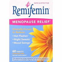 3 Pack - Remifemin Enzymatic Therapy Menopause Relief 60 Tablets Each