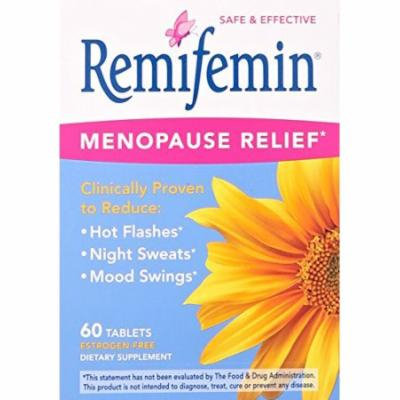 3 Pack - Remifemin Enzymatic Therapy Menopause Relief 60 Tablets Each