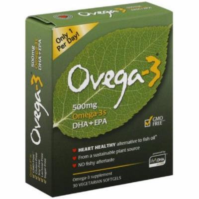 Ovega 3 Vegetarian Omega, Softgel, 30 CT