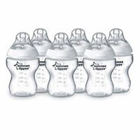 Tommee Tippee Closer to Nature Bottle, 9 Ounce, 6 Count