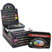 St Claires St. Claire's Organics - Herbal Sweets Licorice Pastilles - 1.5 oz.