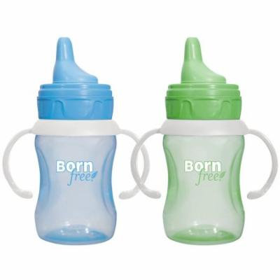 Born Free 7 oz. Training Cup 2-Pack - Blue/Green