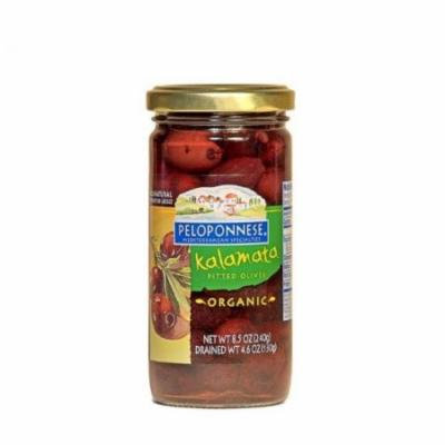 Peloponnese Organic Kalamata Pitted Olives - 8.5 oz