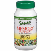 Sanar Naturals Memory Support Dietary Supplement Capsules, 500mg, 75 count