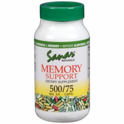 Sanar Naturals Memory Support Dietary Supplement Capsules, 500mg, 75 count