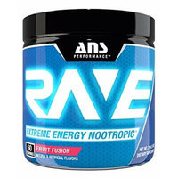 ANS Performance RAVE Extreme Energy Nootropic Fruit Fusion 60/SERV