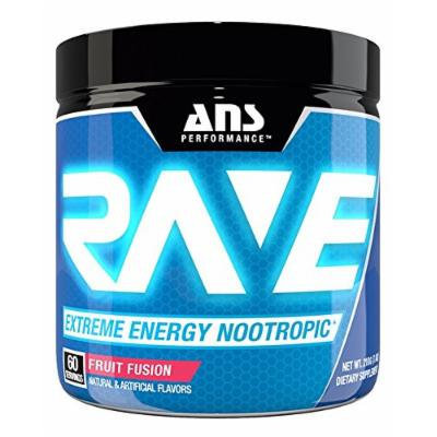 ANS Performance RAVE Extreme Energy Nootropic Fruit Fusion 60/SERV