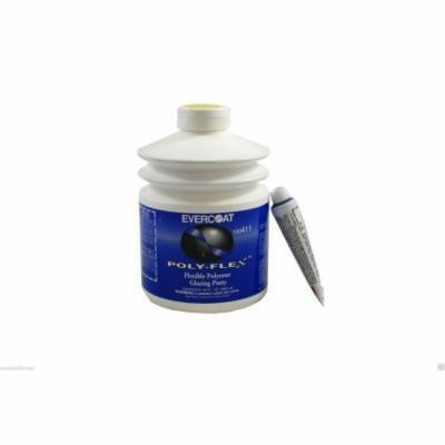 FE 411 Fibreglass Evercoat Poly-Flex Flexible Polyester Glazing Putty 30 oz pump