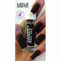 Layla Velvet Effect Nail Art, #4 Brown Peluche
