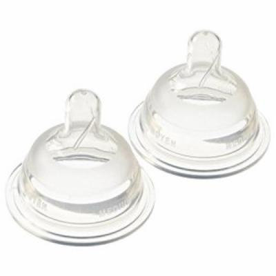 Playtex Drop-Ins NaturaLatch Silicone Nipple - Medium Flow - 2 Pack