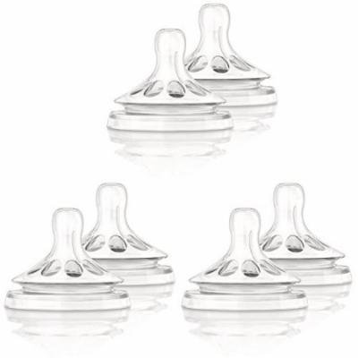 Philips Avent Natural Nipple First Flow - 6 Pack