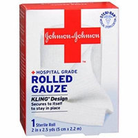 3 Pack- Johnson & Johnson Red Cross First Aid Rolled Gauze 2