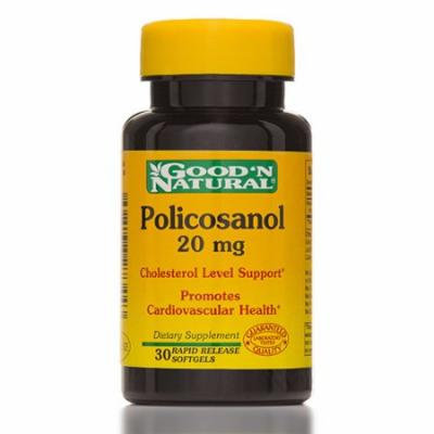 Policosanol 20 mg - 30 Softgels by Good and Natural