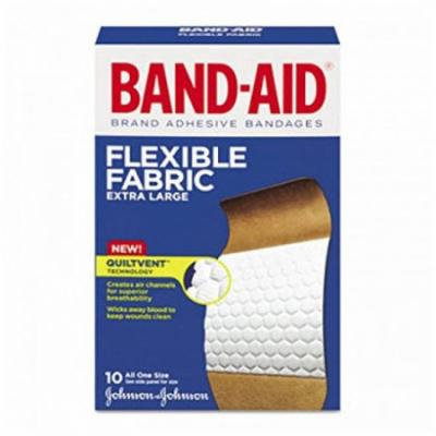 5 Pack - BAND-AID Flexible Fabric Bandages Extra Large 10 Each