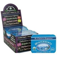 St Claires St Claire's Organic Wintermints Display Case Case of 6 1.5 oz