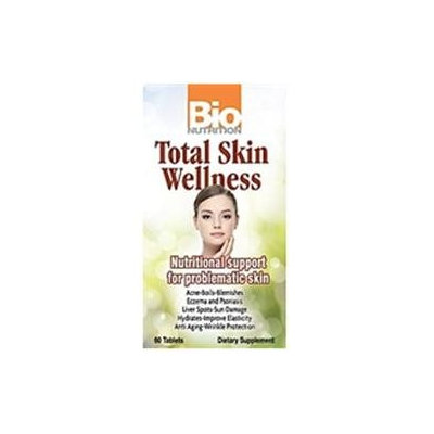 Bio-nutrition Total Skin Wellness, 60 Tablets, Bio Nutrition Inc.