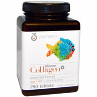 Youtheory Marine Collagen Types 1 & 3, Tablets, 290 CT