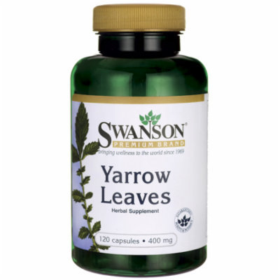 Swanson Yarrow Leaves 400 mg 120 Caps