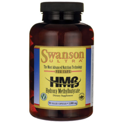 Swanson Hmb Hydroxy Methylbutyrate 1,000 mg 90 Veg Caps