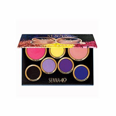 Senna Cosmetics Makeup Pallete, Decades 80's Vivid Excess