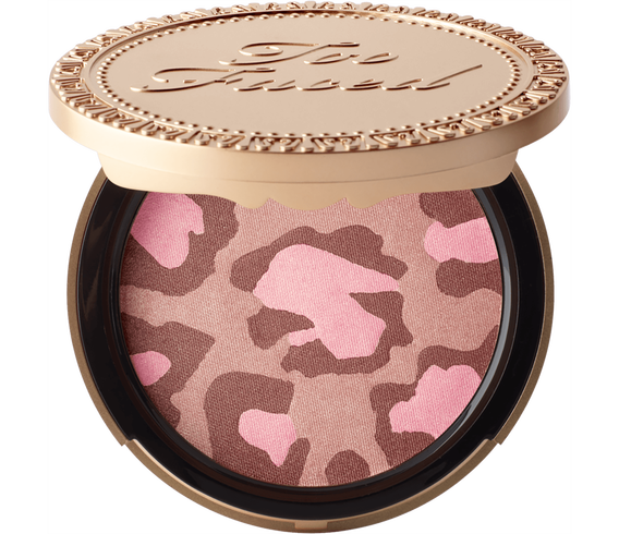 Too Faced Pink Leopard Blushing Bronzer