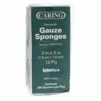 Caring Non-Sterile Gauze Pads 3
