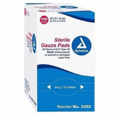 Dynarex Sterile Gauze Pads 2