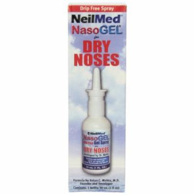 5 Pack - NeilMed NasoGEL For Dry Noses, Drip Free Gel Spray 1 fl oz Bottle Each