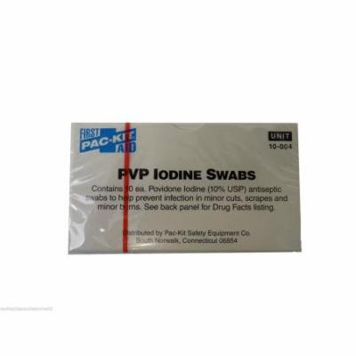 Pac-Kit, PVP Iodine Swabs, 3 Boxes (30 swabs) MS-60565