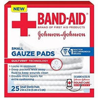 2 Pack - BAND-AID First Aid Small Gauze Pads, 2 in x 2 in, 25 Each