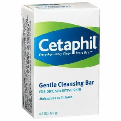 6 Pack - Cetaphil Gentle Cleansing Bar for Dry/Sensitive Skin 4.50oz Each