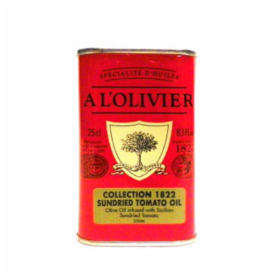 A L'Olivier Sun-Dried Tomato Olive Oil Tin, 8.3 oz