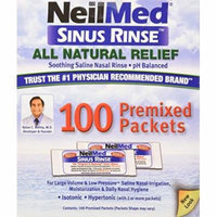 6 Pack - NeilMed Sinus Rinse Premixed Refill Packets 100 Each