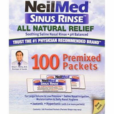 6 Pack - NeilMed Sinus Rinse Premixed Refill Packets 100 Each