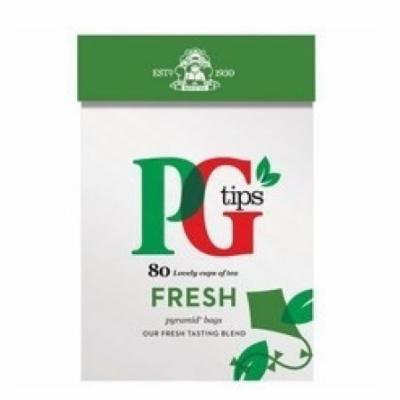 PG Tips Fresh Pyramid Tea Bags (80) - Pack of 2