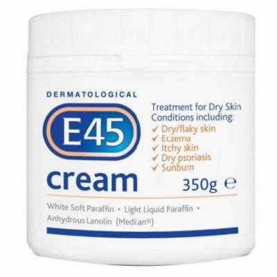 E45 Dermatological Cream Treatment for Dry Skin Conditions (350g)