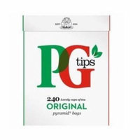 PG Tips Black Tea, Pyramid Tea Bags, 240Count Boxes (Pack of 2) by PG Tips