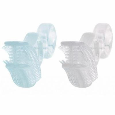 Baby Buddy Baby's 1st Toothbrush, 2 Pack - Purple/Clear