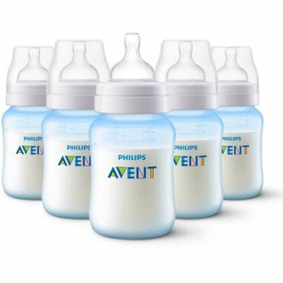 Philips Avent Anti-Colic Blue 9-oz Baby Bottles, BPA-Free, 5pk