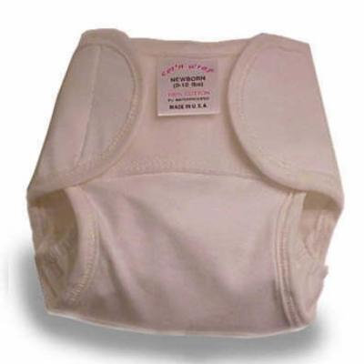 Basic Connection Cotton Wraps Diaper Cover - Large