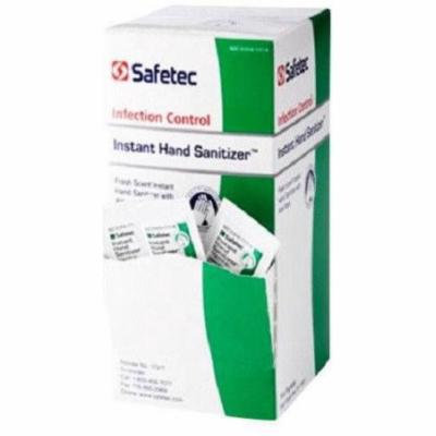 Safetec Infection Control Insant Hand Sanitizer 1/32 oz 4 Boxes ( 576 packets ) MS-89325
