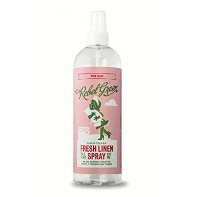 Rebel Green 853430006018 Fresh Linen Spray, Pink Lilac (Pack of 4)