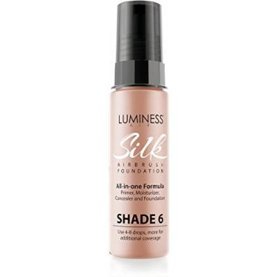 Luminess Air Airbrush Rich-Silky Finish Foundation, Shade Sunkissed SK6, 0.55 Fluid Ounce