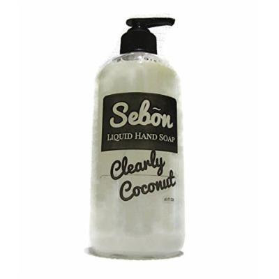 Sebon Clearly Coconut Liquid Hand Soap, 16 Oz